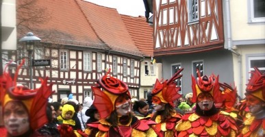 Pre-Lenten Karneval is still celebrated in Luxembourg.  